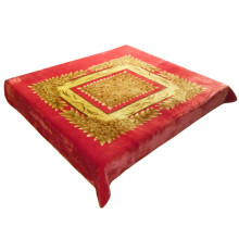 Золотой цвет Популярные Цветочная печать Кондиционер одеяло
